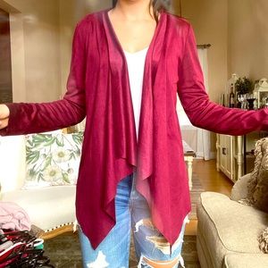 UK purchased velvet sweater top. Size 34uk